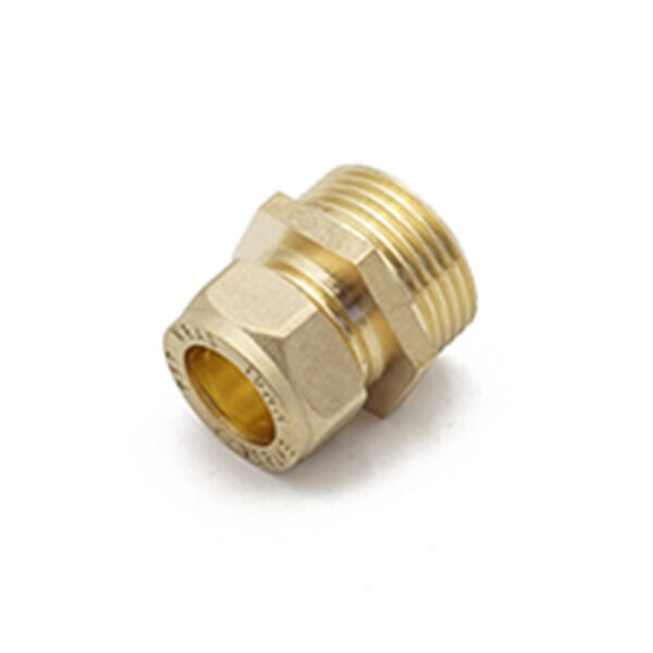 15mm Brass Compression x 3/4” bspm