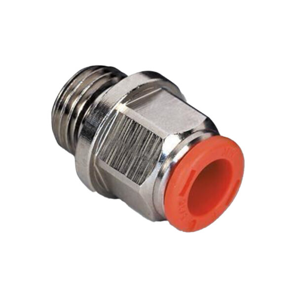 6mm Pushfit x 1/4” Male Straight Parallel Thread